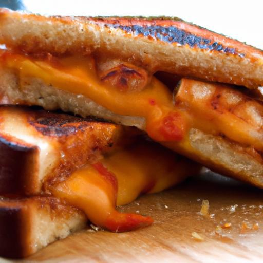Savor the Ultimate BBQ Chicken Grilled Cheese Delight