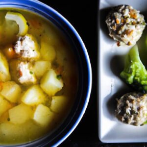 Hearty Chicken Meatball Soup: A Comfort Bowl of Flavor