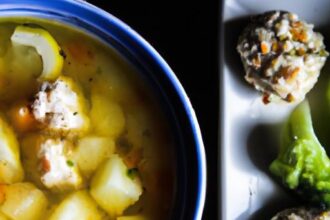 Hearty Chicken Meatball Soup: A Comfort Bowl of Flavor