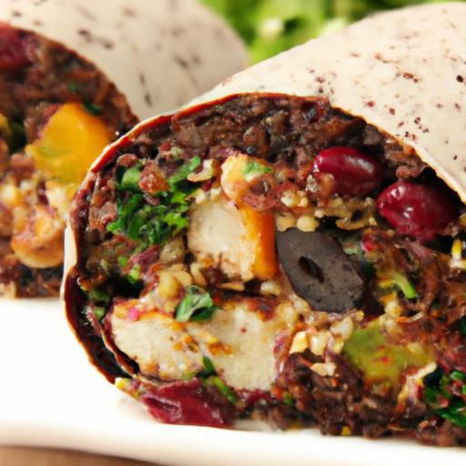 Power-Packed Black Bean & Quinoa Wrap: A Healthy Delight