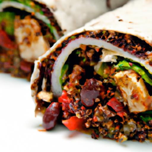 Power-Packed black Bean & Quinoa⁤ Wrap: A ⁣Healthy​ Delight