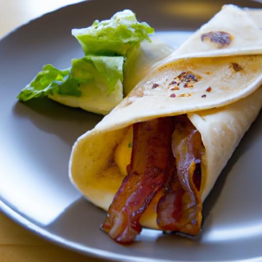 Egg & Bacon Wrap:‍ A Tasty Twist on Breakfast Classics