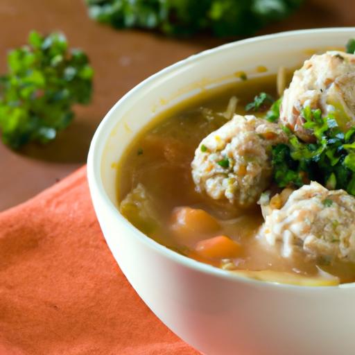 Hearty Chicken Meatball Soup: A Comfort Bowl of Flavor