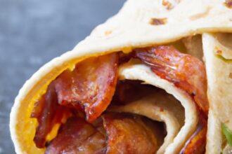 Egg & Bacon Wrap: A Tasty Twist on Breakfast Classics