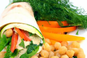 Wrap Up Fresh Flavors: The Ultimate Hummus Veggie Delight
