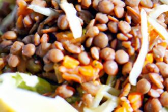Bright & Healthy: Discover the Magic of Lentil Marinated Salad