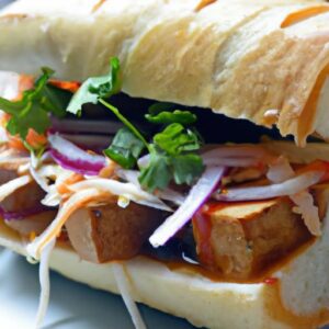 Tofu Banh Mi Bliss: A Flavorful Vietnamese Sandwich Recipe