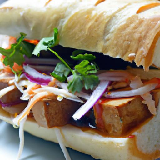 Tofu Banh Mi Bliss: A Flavorful Vietnamese Sandwich Recipe