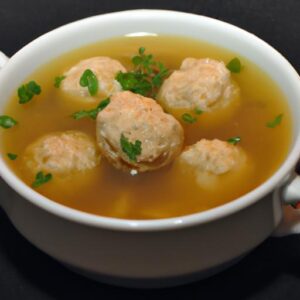 Hearty Chicken Meatball Soup: A Comforting Classic Recipe