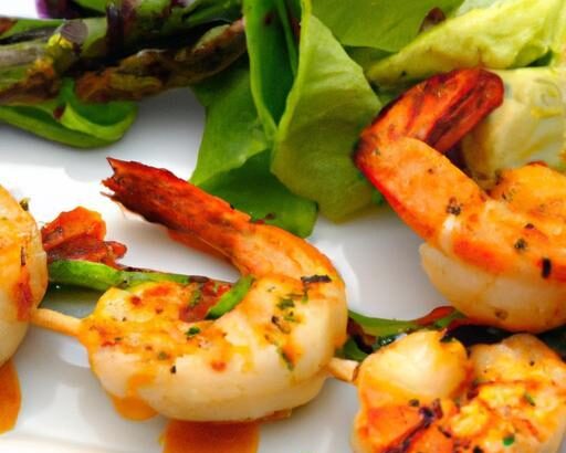 Sizzling Grilled Shrimp Skewers: A Flavorful Summer Treat