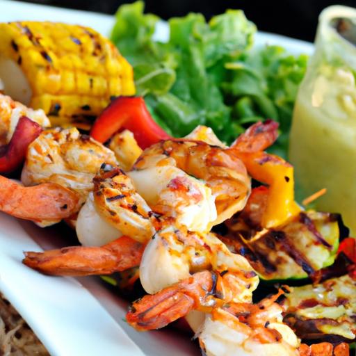 sizzling Grilled Shrimp Skewers: A Flavorful summer Treat