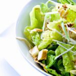 Fresh Flavors: Green Salad Tossed in Zesty Ginger Dressing
