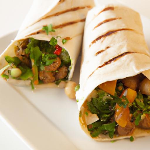 Wholesome Gluten-Free Chickpea Wrap: A Tasty Twist