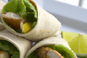 Zesty Lemon Herb Chicken Wraps: A Fresh Flavor Fix