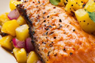 Tropical Twist: How to Make Salmon with Zesty Mango Salsa