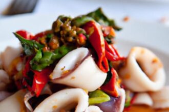 Pla Muk Pad Prik Pao: Spicy Stir-Fried Squid Delight Unveiled