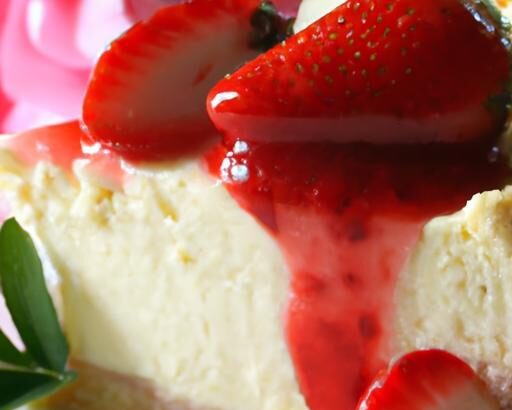 The Art of Strawberry Cheesecake: A Sweet Slice of Joy