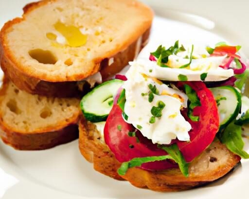 Labneh Toast Salad: A Fresh Twist on Creamy Delight