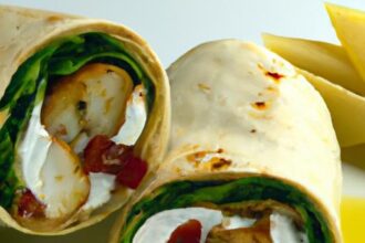 Mediterranean Delight: The Art of Feta and Olive Wraps
