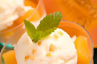Propitious Mango Ice Cream: A Lucky Scoop of Sunshine