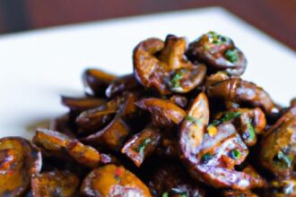 Fiery Garlic Butter Mushrooms: A Spicy Flavor Burst