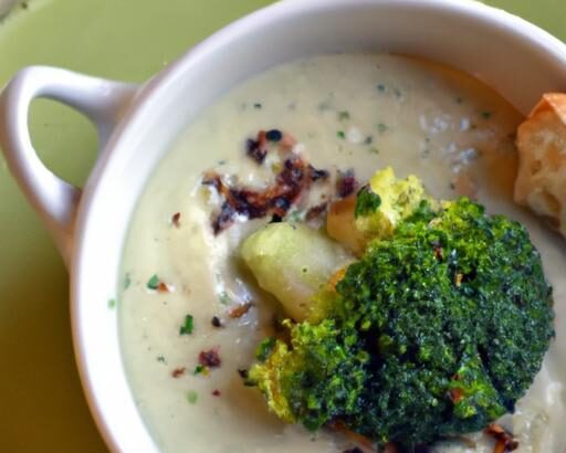 Creamy Broccoli Cauliflower Soup: A Comforting Green Blend