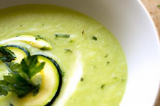 Velvety Creamy Zucchini Soup: A Deliciously Healthy Treat