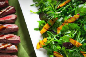 Savor the Perfect Steak and Arugula Salad Harmony