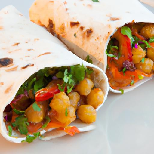 Wholesome Gluten-Free​ Chickpea Wrap: ⁤A Tasty Twist