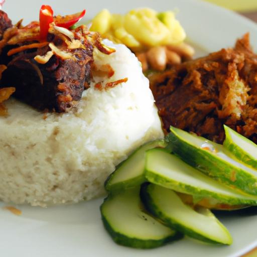 Nasi Lemak Unveiled: Coconut Rice Delight Without Pork or wine