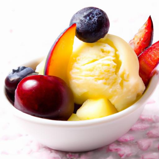 Chill Out with Refreshing Fruit Sorbet: A Sweet Delight