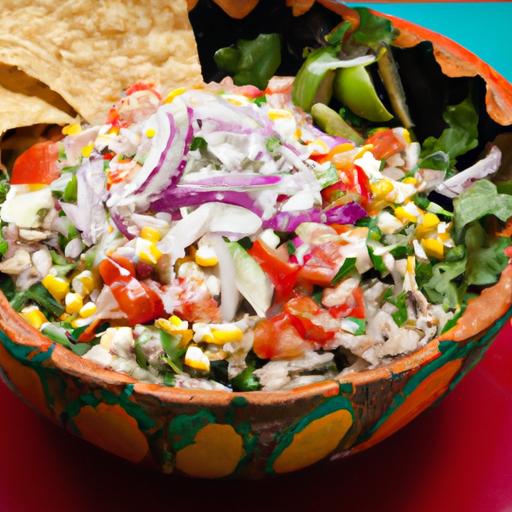 Crunchy Taco Salad Bowls:⁣ A​ Flavorful ⁢Fiesta in Every ‍Bite