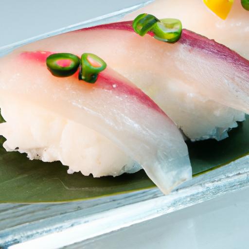 Yellowtail Nigiri: A Delectable Dive into ⁢Sushi's Elegance
