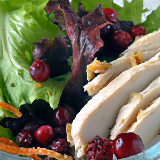 cranberry Almond chicken Salad: A Tangy Twist on Classic