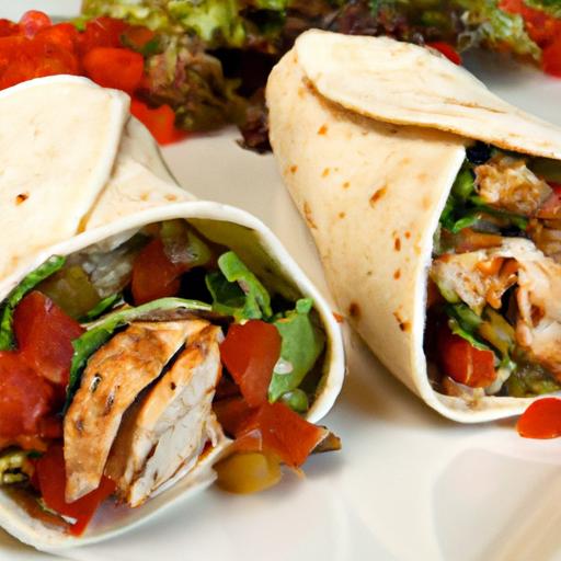 Spice Up Lunch with Flavorful Santa Fe Chicken Wraps