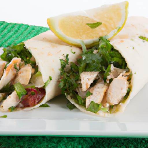 Mediterranean ‌Chicken Wraps: A Fresh ​Twist on Easy Meals