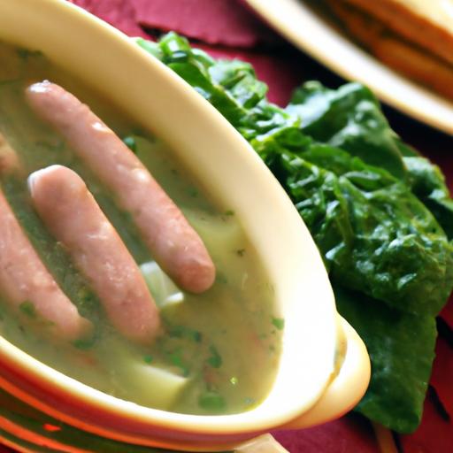 Hearty Sausage and Spinach Soup: A Flavorful Comfort Bowl