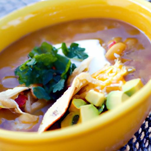 Savor the Delight: Creamy Chicken Tortilla Soup Recipe