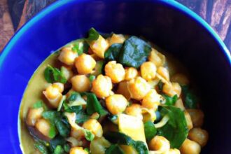 Wholesome Chickpea & Spinach Curry: A Flavorful Delight