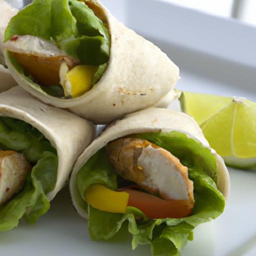 Zesty Lemon Herb Chicken Wraps: A Fresh Flavor Fix