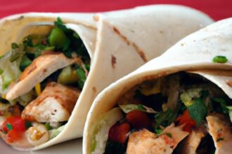 Spice Up Lunch with Flavorful Santa Fe Chicken Wraps