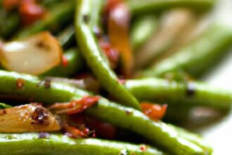 Crunchy Low-Carb Roasted Green Beans: A Veggie Delight