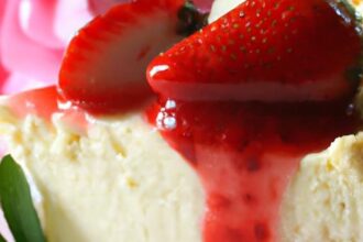 The Art of Strawberry Cheesecake: A Sweet Slice of Joy