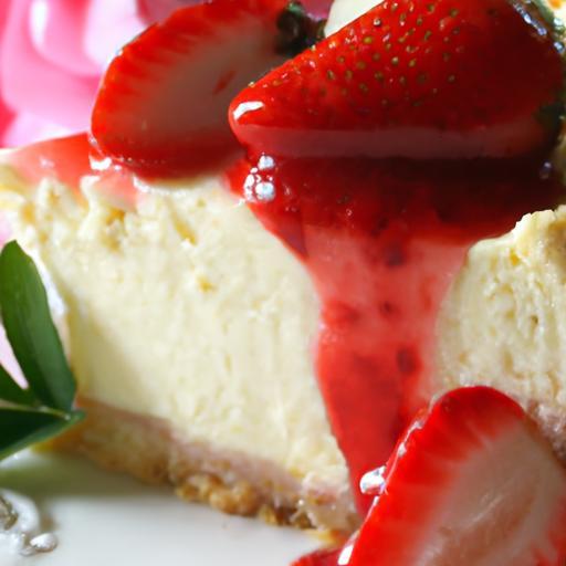 The Art of Strawberry Cheesecake: A Sweet Slice of Joy