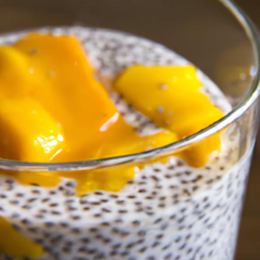 Tropical Twist: How to Make Chia Seed Pudding with Mango