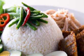 Nasi Lemak Unveiled: Coconut Rice Delight Without Pork or Wine