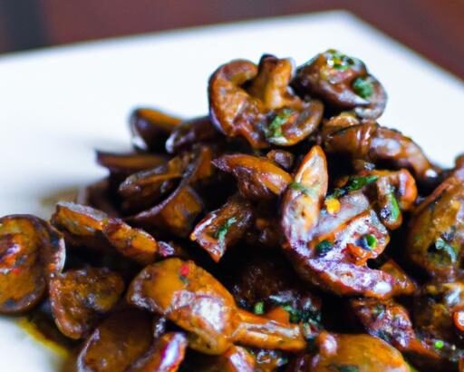 Fiery Garlic Butter Mushrooms: A Spicy Flavor Burst