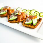 Sushi Waffles: A Savory Twist with Salmon & Tuna Delight