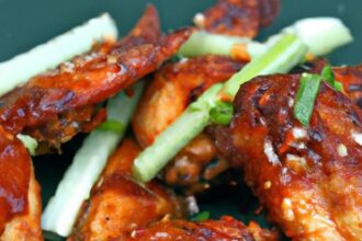 Savor Thai BBQ Chicken Wings: Grill or Bake to Perfection