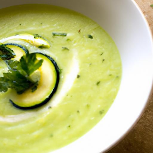 Velvety Creamy Zucchini Soup: A Deliciously Healthy Treat